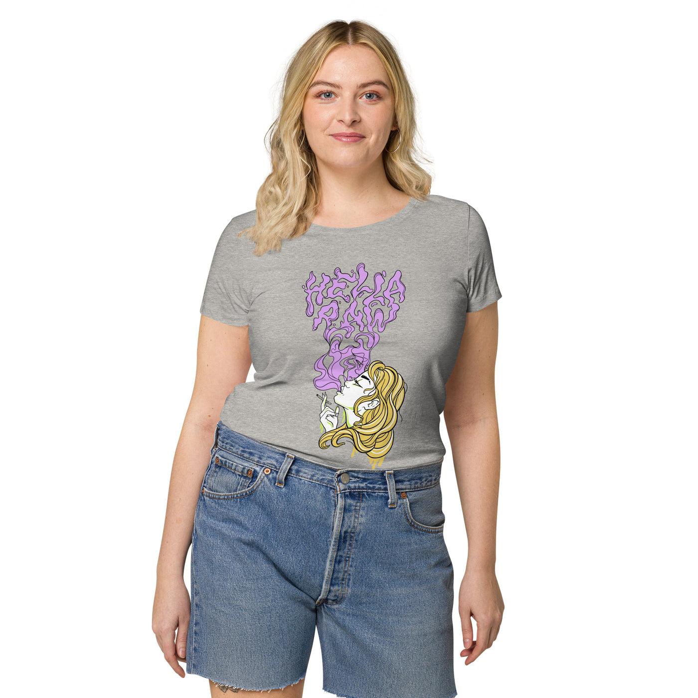 Hella Raw Most High Women’s basic organic t-shirt