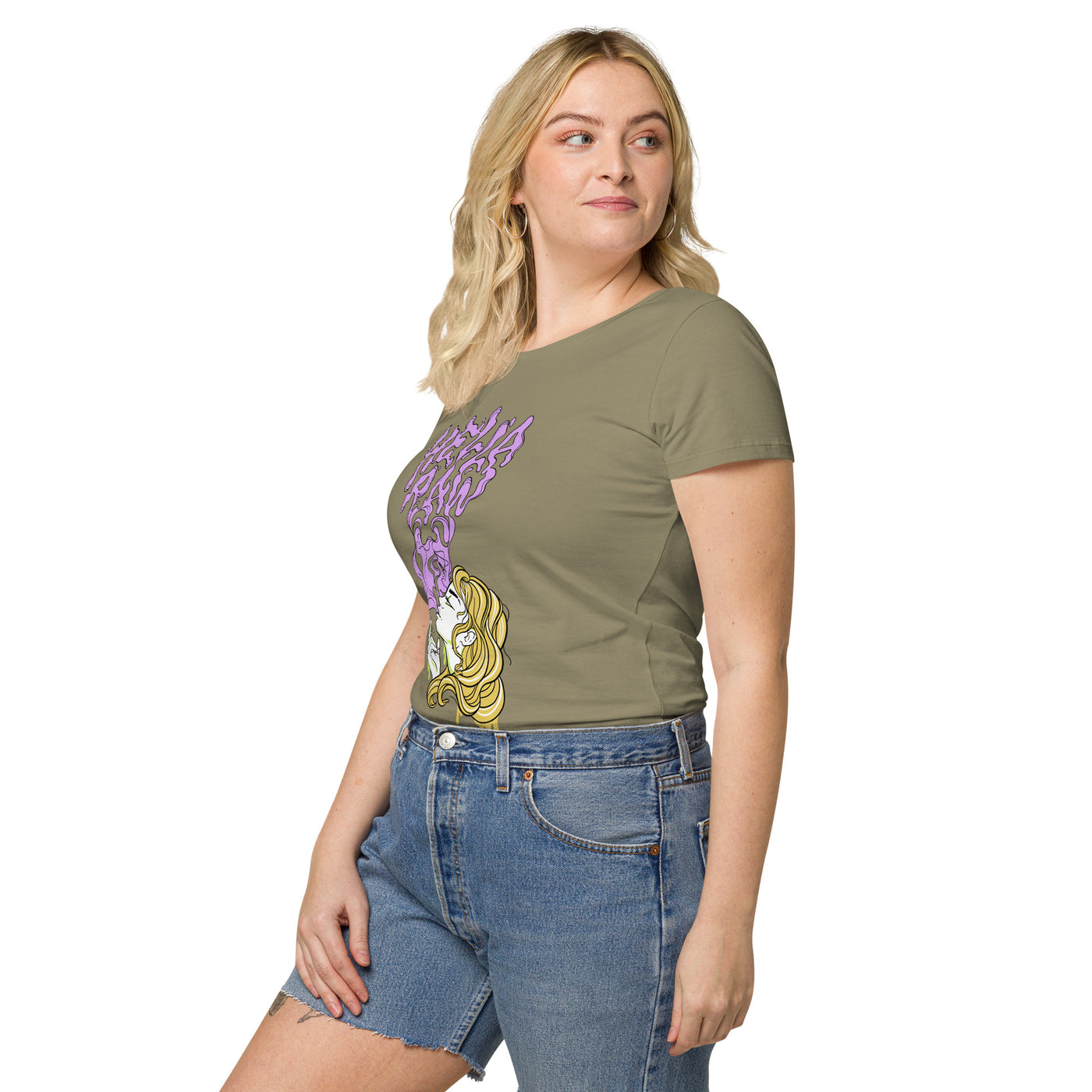 Hella Raw Most High Women’s basic organic t-shirt