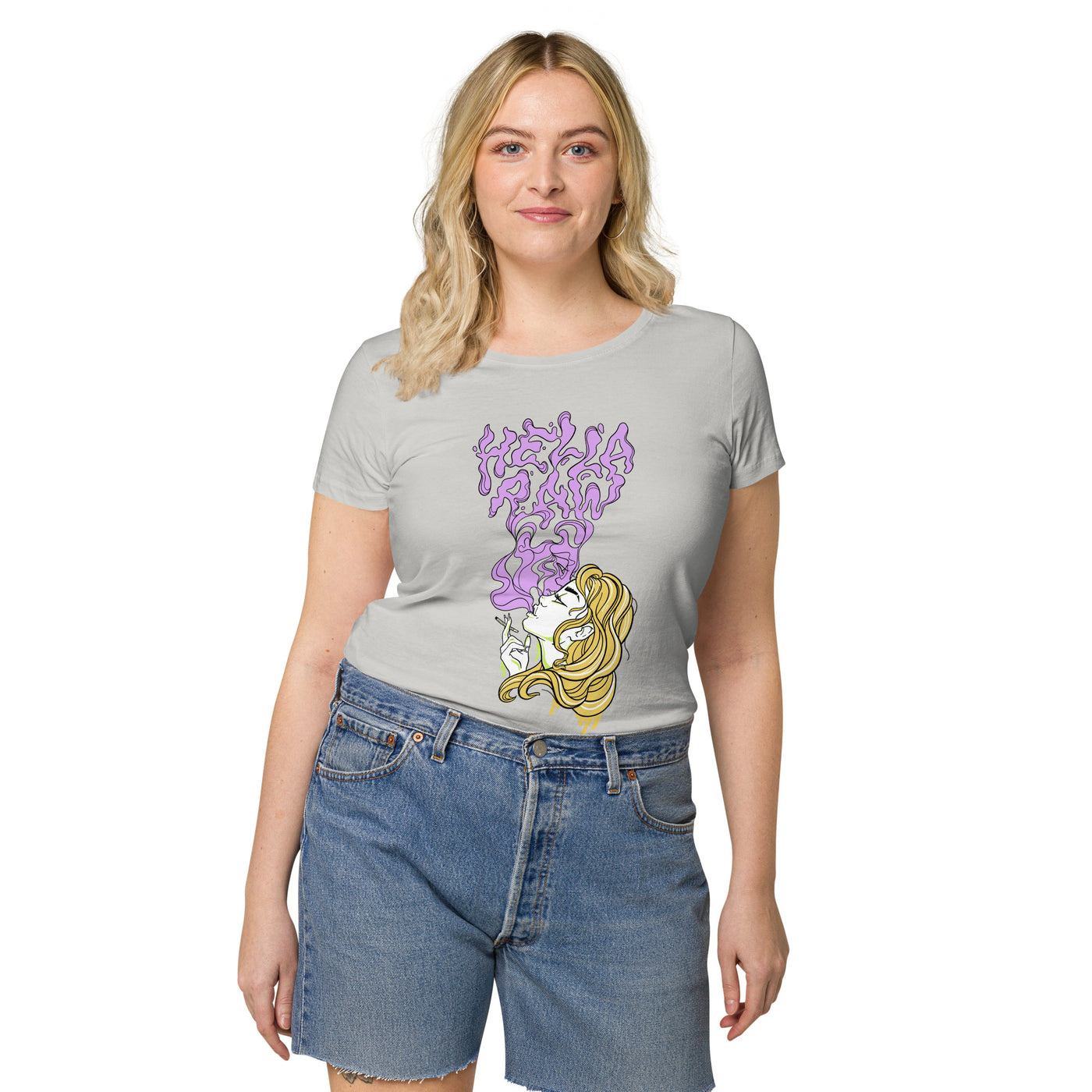 Hella Raw Most High Women’s basic organic t-shirt