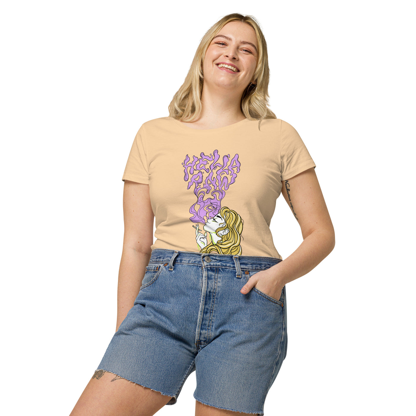 Hella Raw Most High Women’s basic organic t-shirt