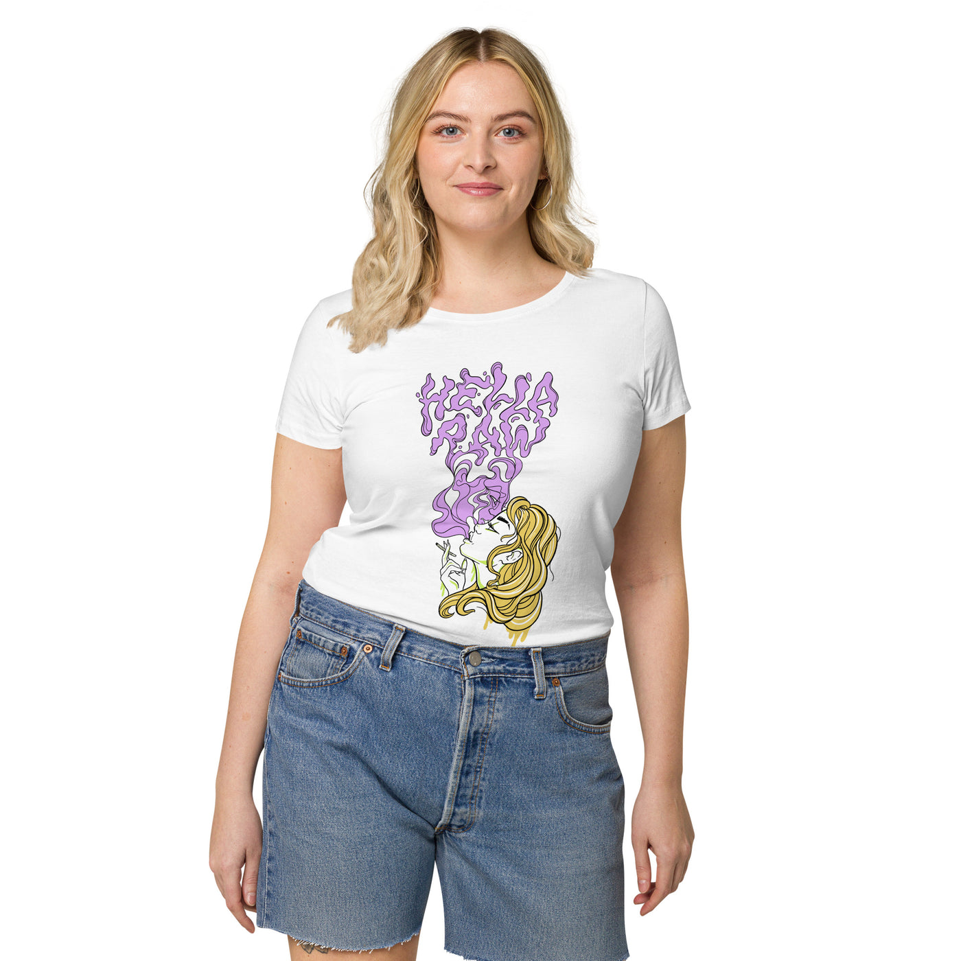 Hella Raw Most High Women’s basic organic t-shirt