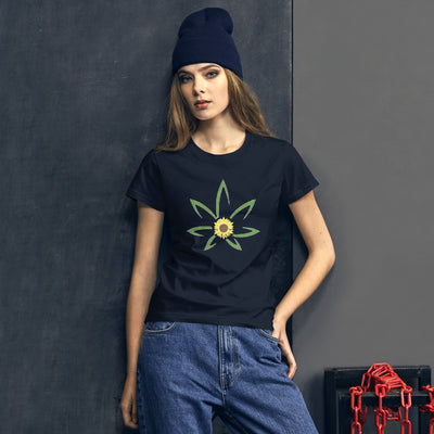 Hella Raw Women's Sunflower short sleeve t-shirt