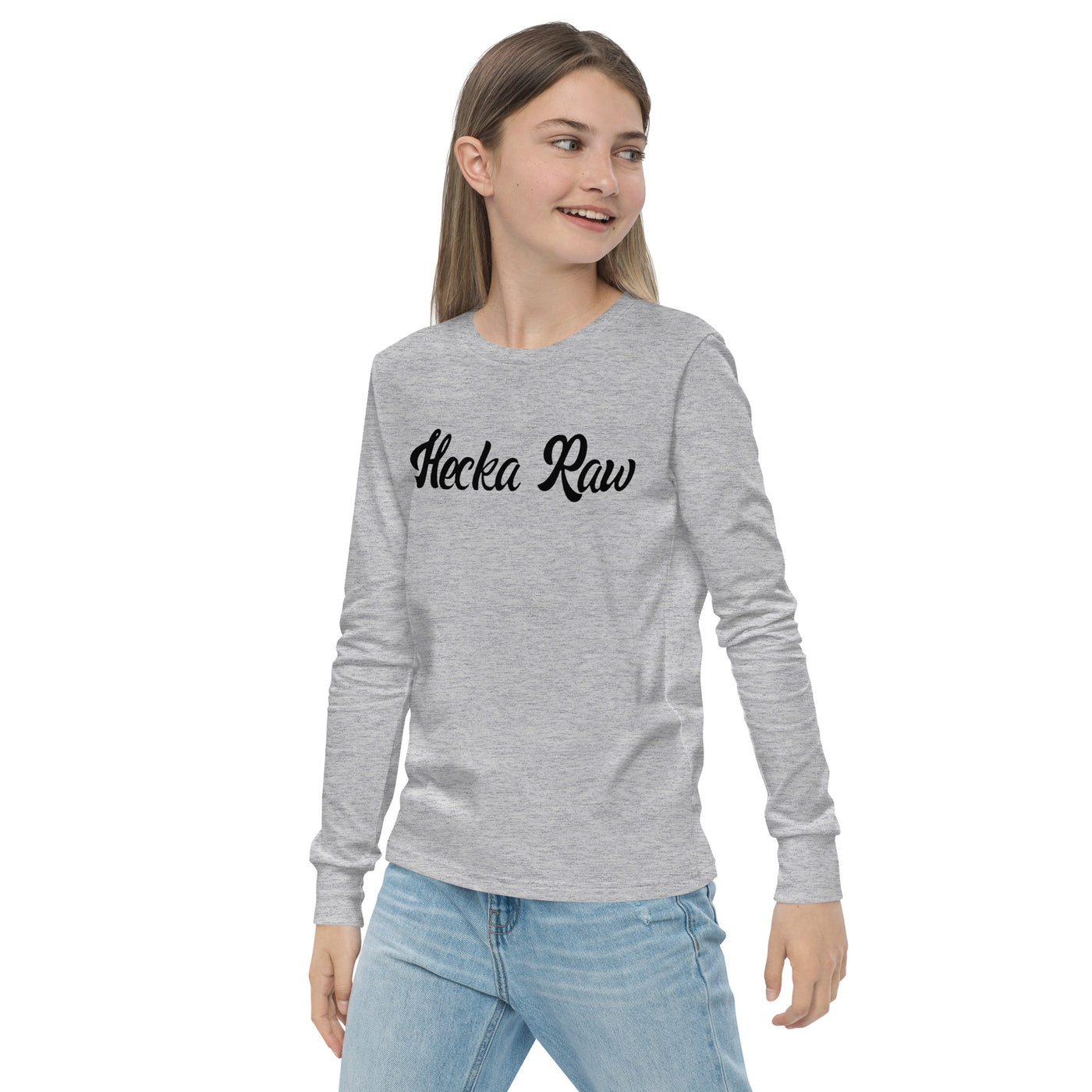 Hecka Raw Youth long sleeve T Shirt