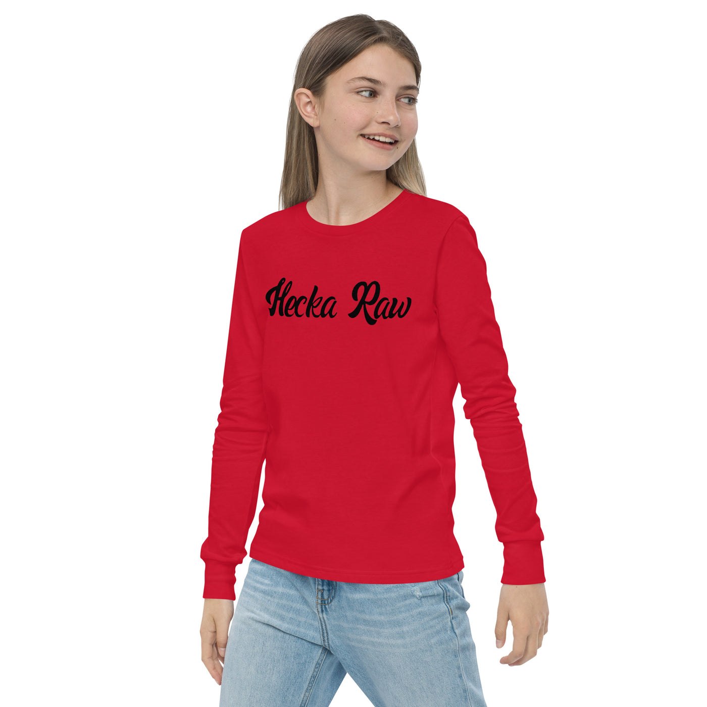 Hecka Raw Youth long sleeve T Shirt